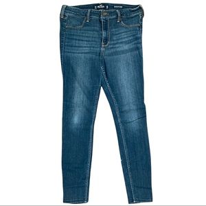 Hollister high rise jean leggings size 11 regular 30x28 denim blue women’s jeans